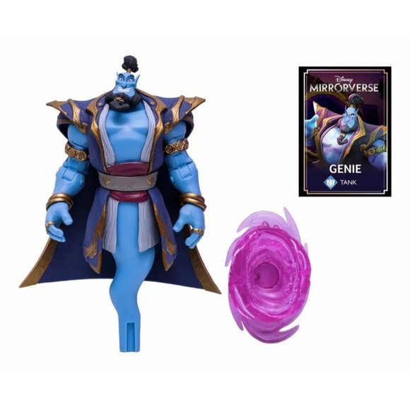 Disney‎ Mirrorverse Genie Tank Action Figure By McFarlane Toys BRAND NEW SEALED - Picture 1 of 8